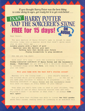 Harry Potter letter